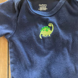 Blue Dino Onesie | 3-6 mo | Gerber