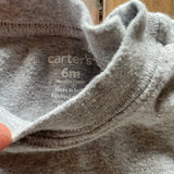 Grey Onesie | 3-6 mo | Carter's