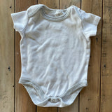 Light Blue Short Sleeve Onesie | Little Beginnings