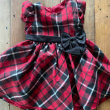 Plaid Ribbon Dress | 12-18 mo | Bonnie Baby