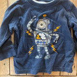 Robot Sweatshirt | 12-18 mo | Jumping Beans
