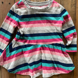 Stripe Long Sleeve Dress | 12-18 mo | Baby Gap
