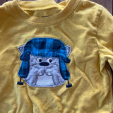 French Bulldog Long Sleeve | 12-18 mo | Carter's