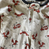 Little Fox Zip Up Pajamas | Gerber
