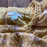 Yellow Flower Dress | 12-18 mo