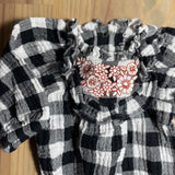 Gingham Floral Romper | newborn | Cat & Jack