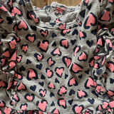 Ruffled Pink Hearts Dress | 12-18 mo | Carter's