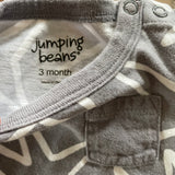 Geometric Stars Romper | Jumping Beans