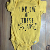 I Am One Of These Stars Onesie | 0-3 mo | Gerber