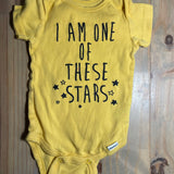 I Am One Of These Stars Onesie | 0-3 mo | Gerber