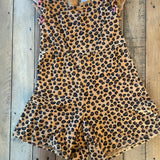 Leopard Ruffle Romper | 2T | Harper Canyon