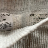 Grey Ribbed Pants | Easy Peasy