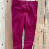 Maroon Leggings