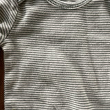 Grey Striped Long Sleeve Onesie | Carter's