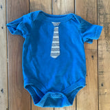 Blue Tie Onesie | newborn | Circo