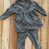 Gray Flower Set