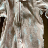 Pink Patterns Zip Up Pajama | Cloud Island