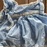 Blue Doily Dress | Unbranded