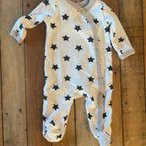 Star Button Up Pajama | newborn | Nordstrom