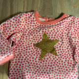 Pink Star Onesie | newborn