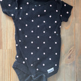Black Polkadots Onesie | newborn | Gerber