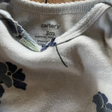 Blue Floral Long Sleeve Onesie | Carter's