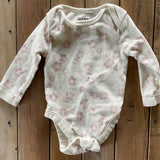 Delicate Flowers Long Sleeve Onesie | Carter's