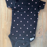 Black Polkadots Onesie | newborn | Gerber