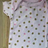 Pink Polkadots Onesie | newborn | Gerber
