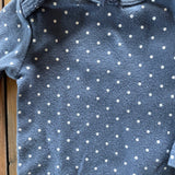 Blue Polka Dot Long Sleeve Onesie | Carter's