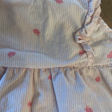 Pink Bunny Stripe Dress | 3-6 mo | Carter's