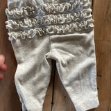 Grey Ruffle Butt Pants | Carter's