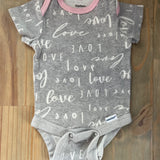Love Onesie | newborn | Gerber