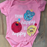 Think Happy Be Happy Onesie | newborn