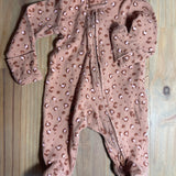Leopard  Zip Up Pajama | newborn | Carter's