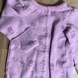 Purple Owl Zip Up Pajama | newborn | Carter's