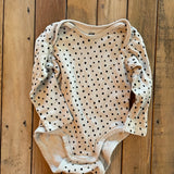 Organic Polka Dot Long Sleeve Onesie | H&M