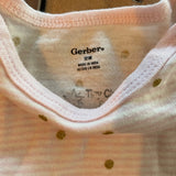 Gold Polka Dot Onesie