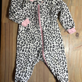Leopard Zip Up Pajama | newborn | Gerber
