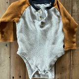 Outdoorsy Waffle Long Sleeve Henley | Old Navy