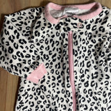 Leopard Zip Up Pajama | newborn | Gerber