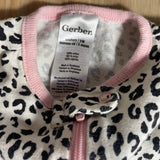 Leopard Zip Up Pajama | newborn | Gerber