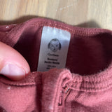 Maroon Starry Sky Zip Up Pajama | newborn | Gerber