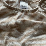 Brown Striped Bunny Romper | Carter's