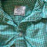 Checkered Button Up Onesie | 0-3 mo | Carter's