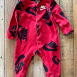 Snap Up Pajama | 0-3 mo | Nike