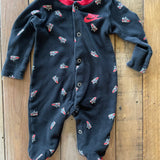 Air Jordans Snap Up Pajama | 0-3 mo | Nike