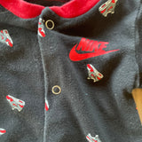 Air Jordans Snap Up Pajama | 0-3 mo | Nike