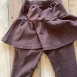 Brown Tutu Leggings | 5T