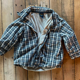 Lined Plaid Button Up Long Sleeve | Osh Kosh